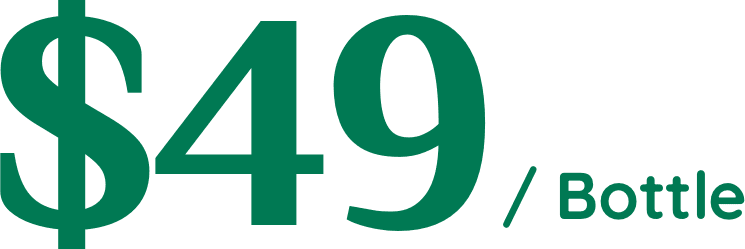 $49/bottle